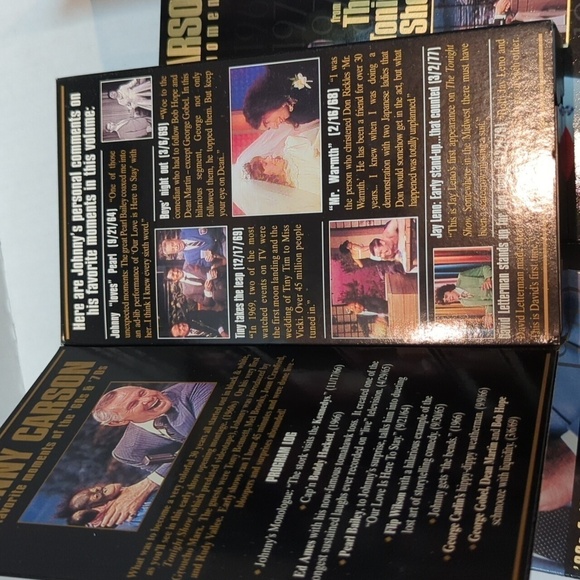 Buena Vista The Johnny Carson Collection VHS Box Set of 4 Tapes - Picture 11 of 14